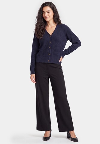 usha BLACK LABEL Gebreid vest in Blauw