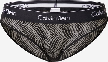 Calvin Klein UnderwearSlip - crna boja: prednji dio