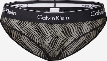 Calvin Klein Underwear Slip in Zwart: voorkant