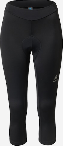 Skinny Pantaloni sportivi di ODLO in nero: frontale