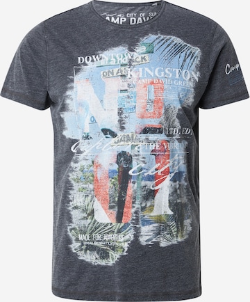 CAMP DAVIDMajica - crna boja: prednji dio