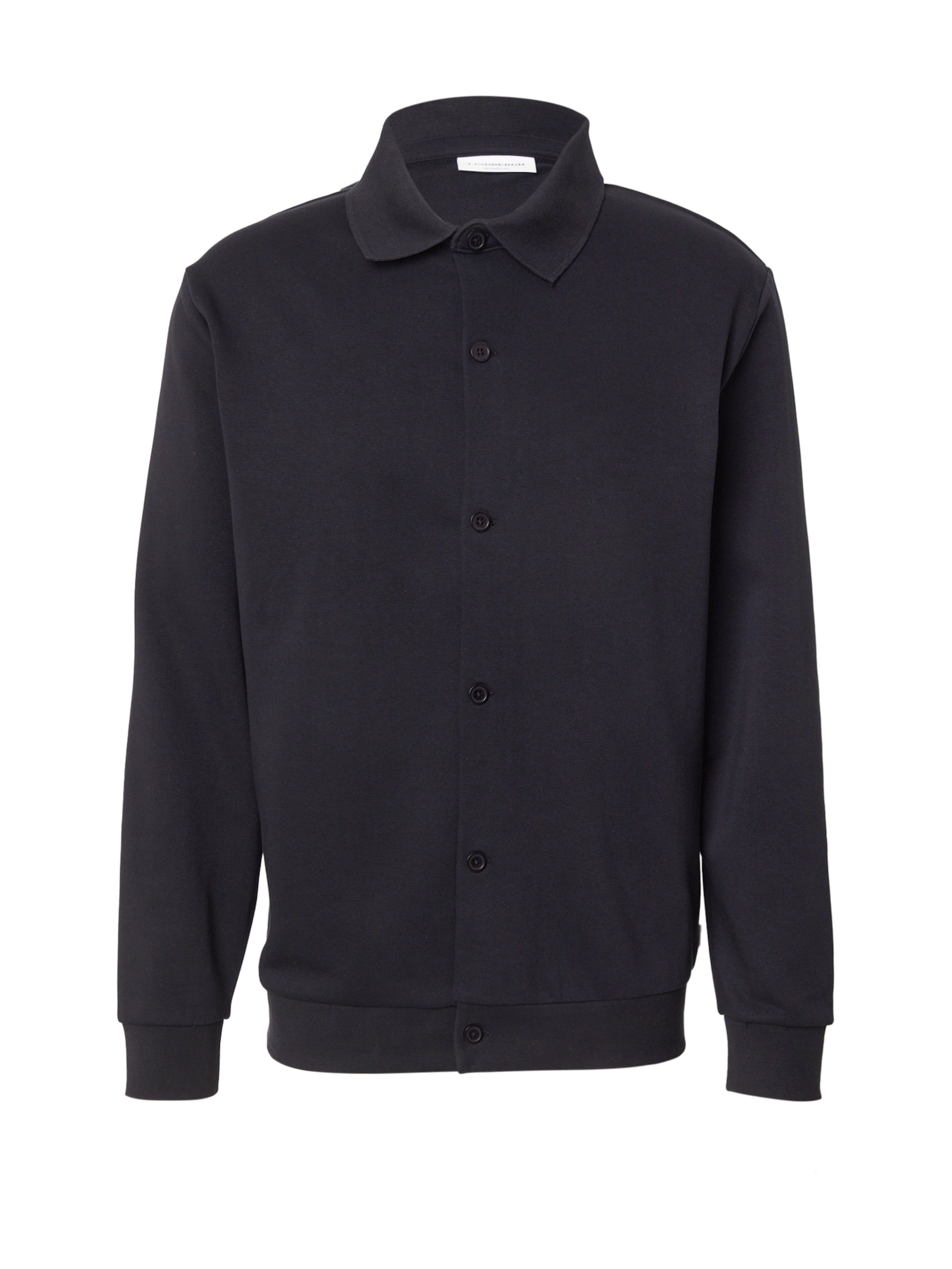 Lindbergh Sweatjacka i svart: framsida