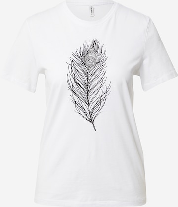 T-shirt 'KITA' ONLY en blanc : devant