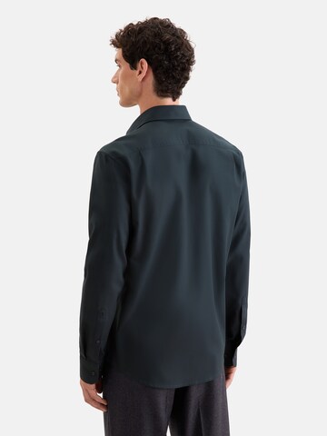 Coupe regular Chemise SEIDENSTICKER en vert