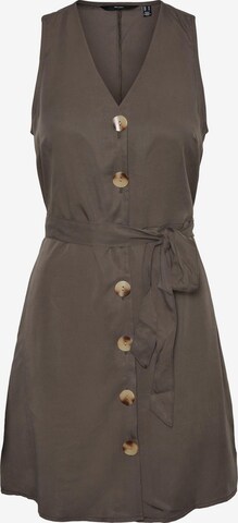 Robe-chemise 'Viviana' VERO MODA en vert : devant