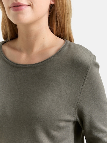 TOM TAILOR Pullover in Grün