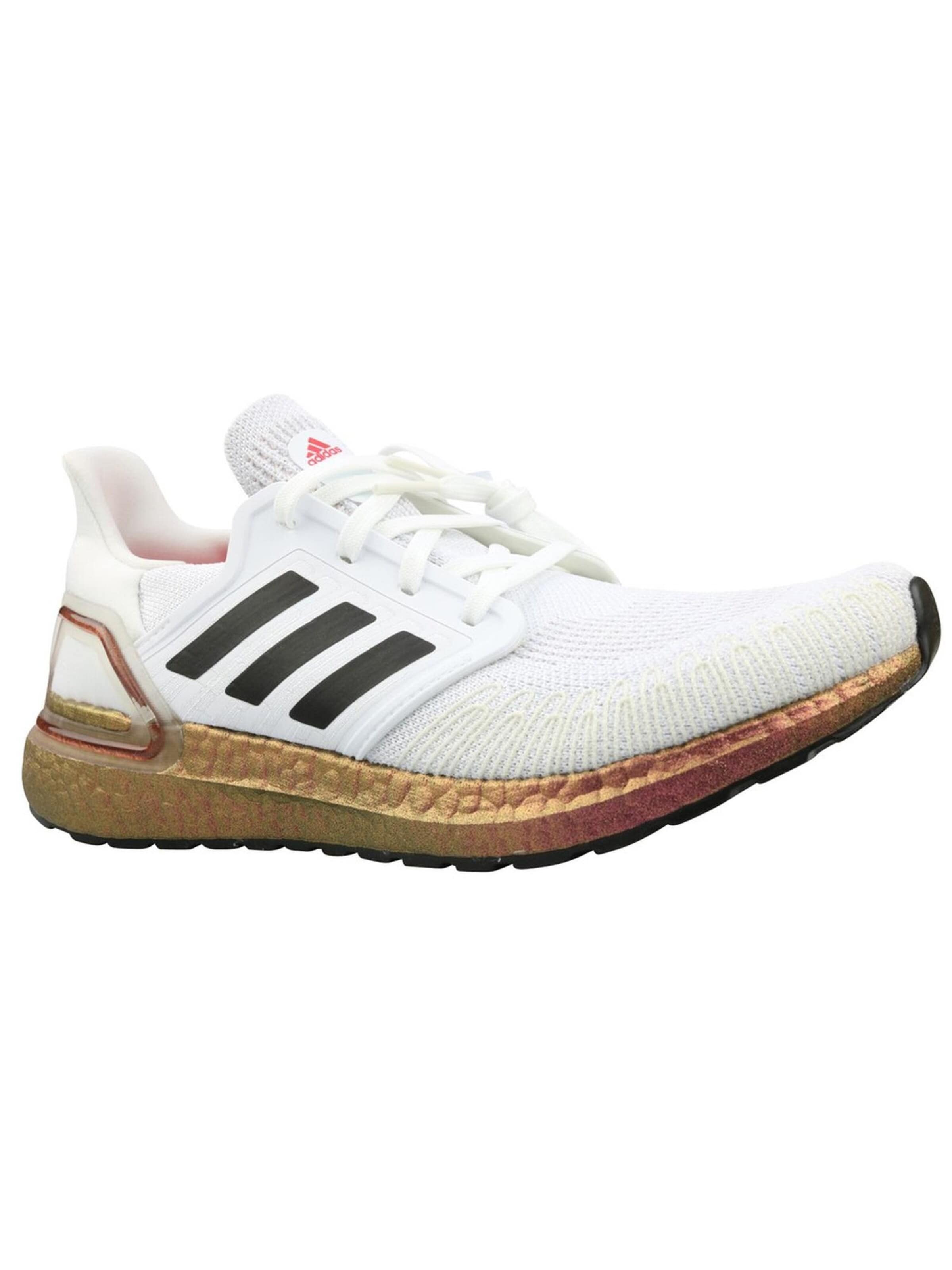 ADIDAS PERFORMANCE Athletic Shoes in White: front