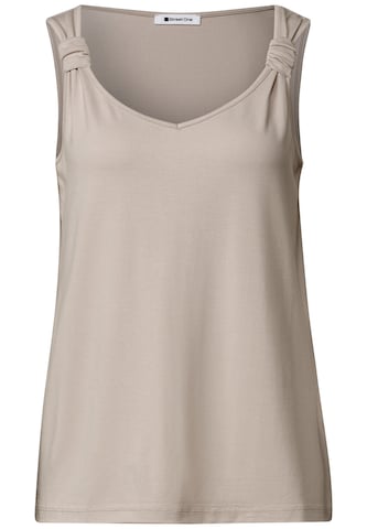 STREET ONE Top in Beige: Vorderseite