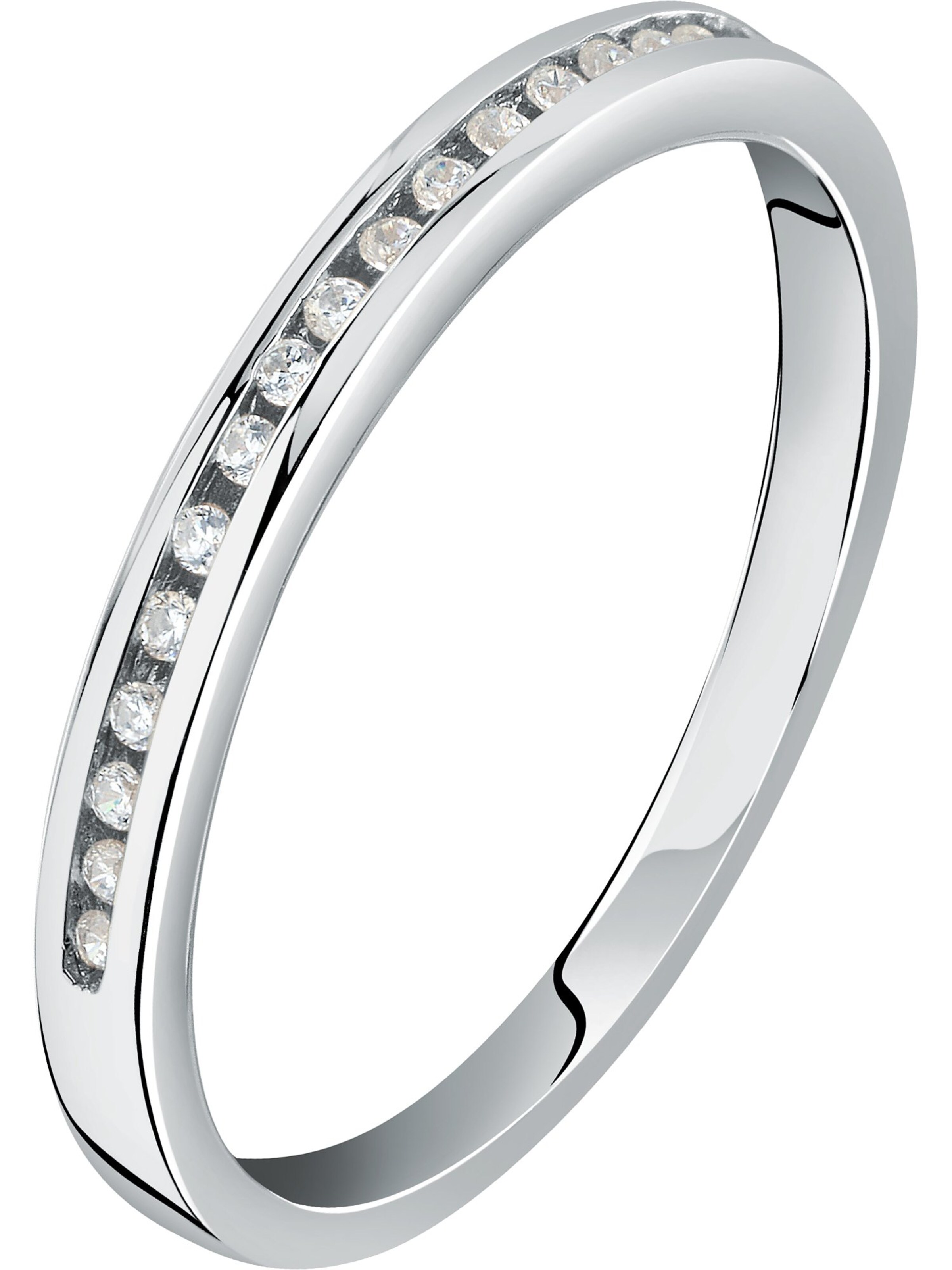 CHRIST Ring in Weiß: Vorderseite