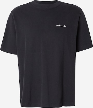 Abercrombie & Fitch Футболка в Черный: спереди