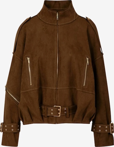 Coster Copenhagen Välikausitakki ' Short ' koossa XS värissä tummanruskea, Tuotenäkymä