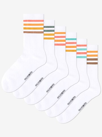 Occulto Athletic Socks 'Steffi' in Orange