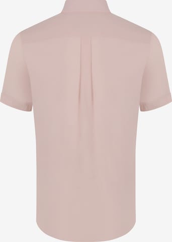 DENIM CULTURE Regular fit Button Up Shirt 'Arlen' in Pink