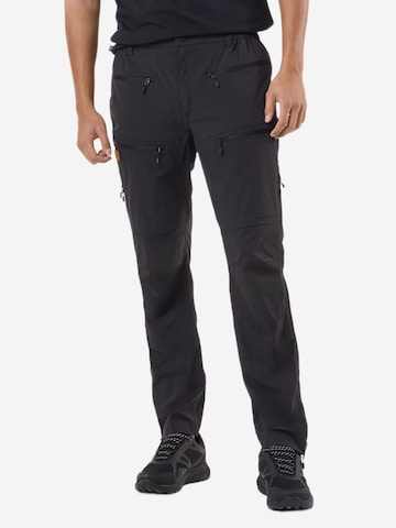 Regular Pantalon outdoor 'Lofoten' SWEDEMOUNT en noir : devant