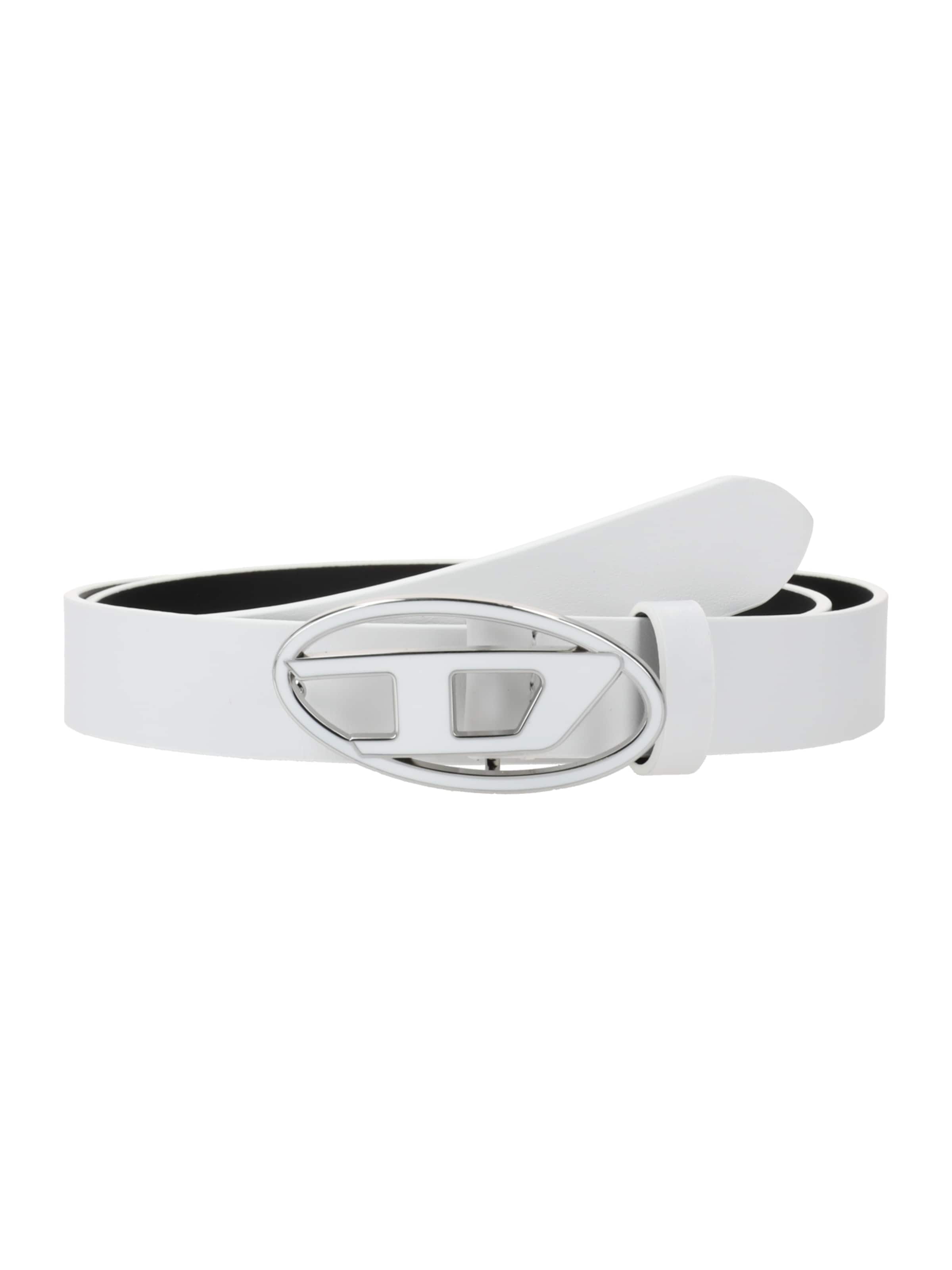 DIESEL Riem &#x27;B-1DR 25&#x27; in Wit: voorkant