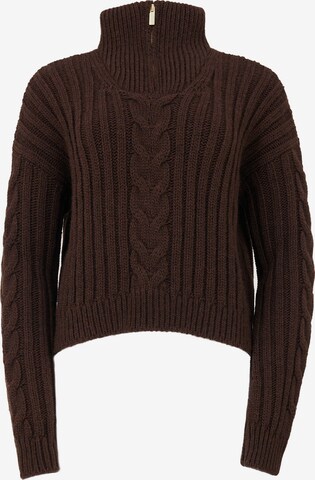 TOPTOP STUDIO Sweatshirt in Brown: front