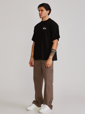 SikSilk Baggy Cargo trousers in Beige