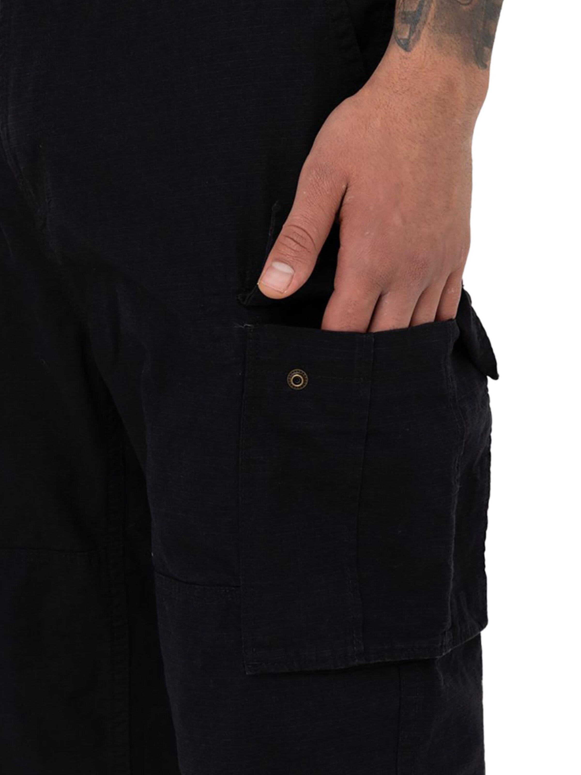 Loosefit Pantaloni cargo 'Eagle Bend' di DICKIES in nero