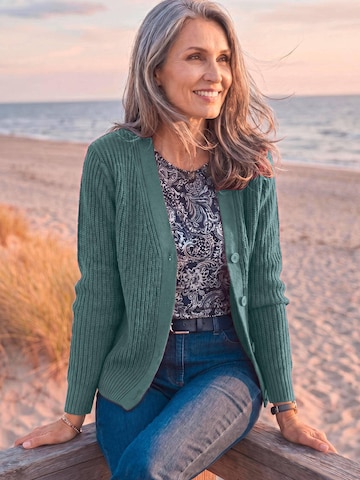 Goldner Knit cardigan in Green