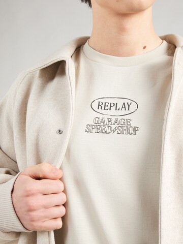 REPLAY Shirt in Beige