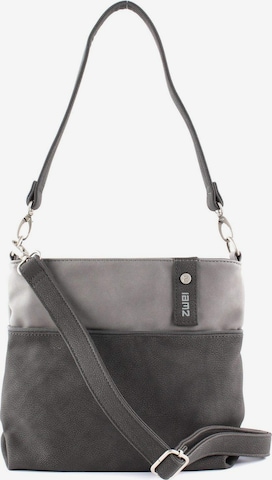 ZWEI Crossbody Bag 'Jana' in Grey: front