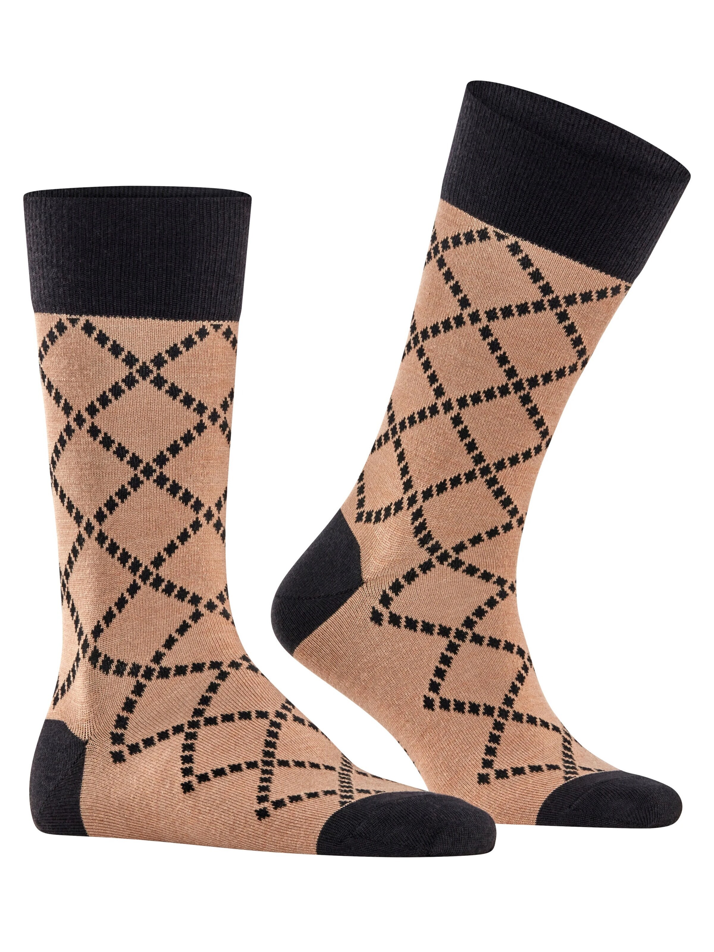 BURLINGTON Socks 'Ferry Road' in Beige