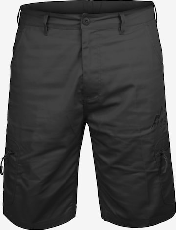normani Regular Outdoor Pants 'Valley ' in Black: front