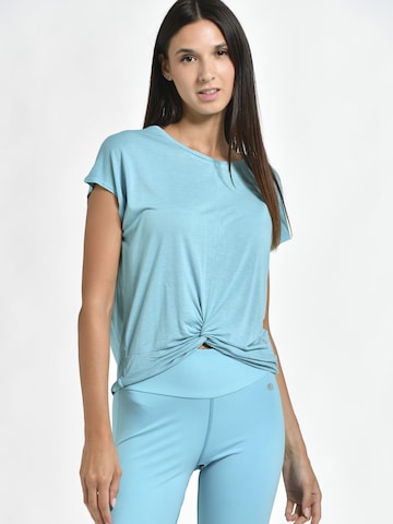 Maglietta di DEHA in blu: frontale