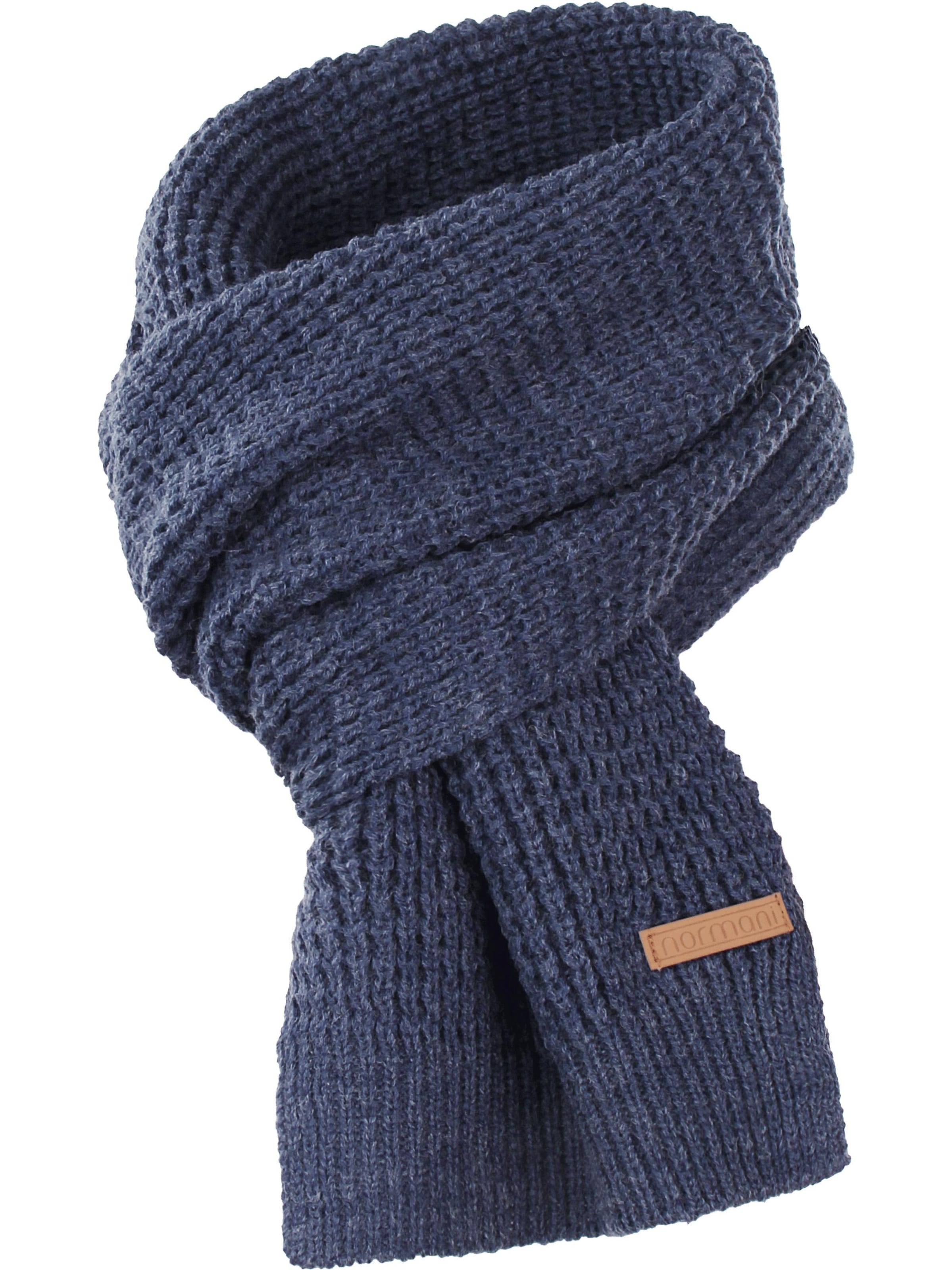 normani Scarf ' Nampa ' in Blue: front