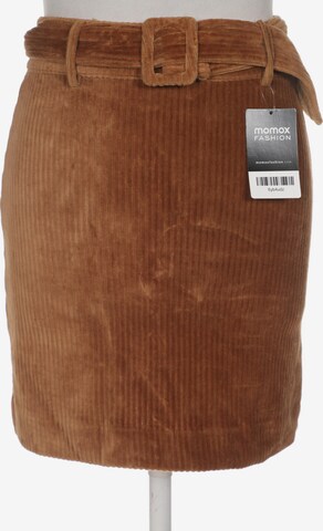 MANGO Skirt in XS in Brown: front