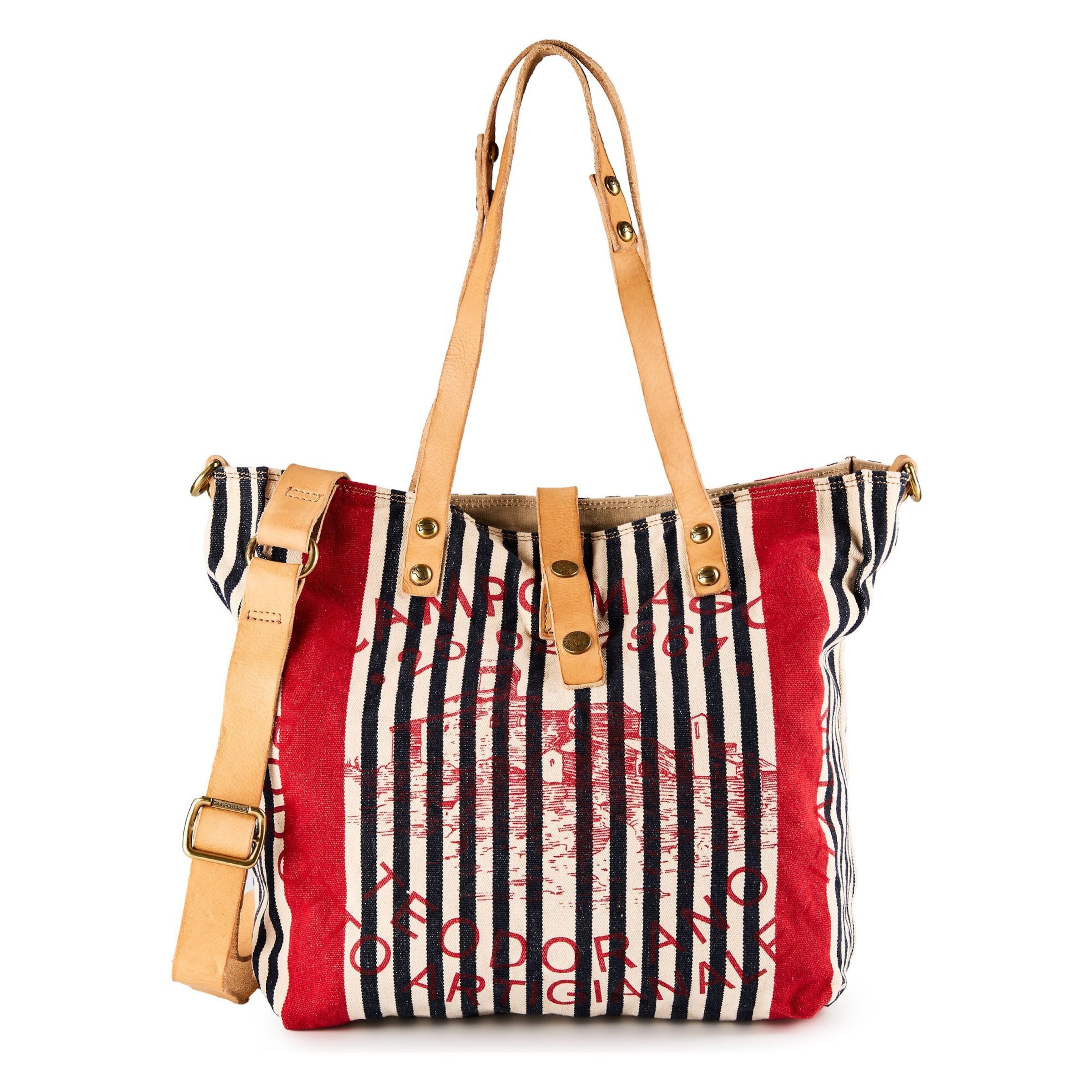 Cabas 'Manici' Campomaggi en mélange de couleurs : devant