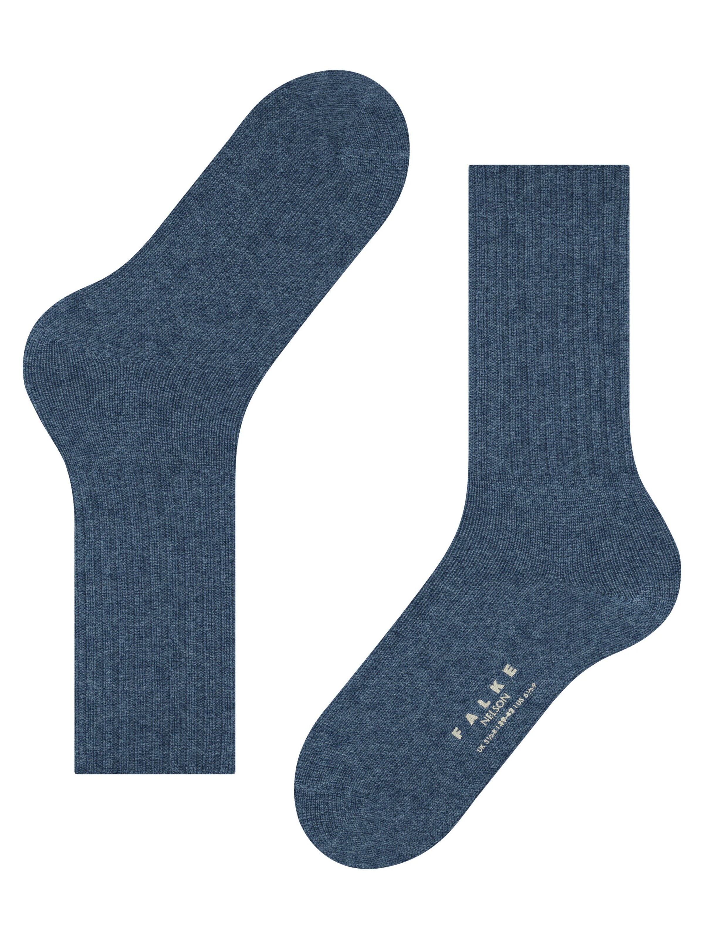 FALKE Socks 'Nelson' in Blue