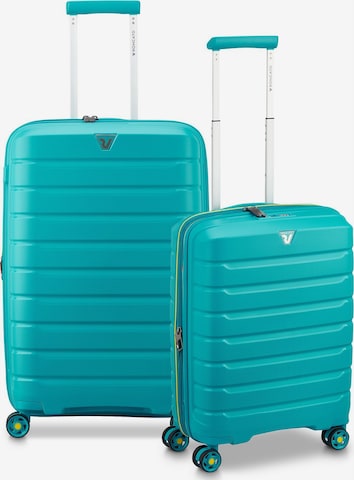 Roncato Suitcase Set in Blue: front
