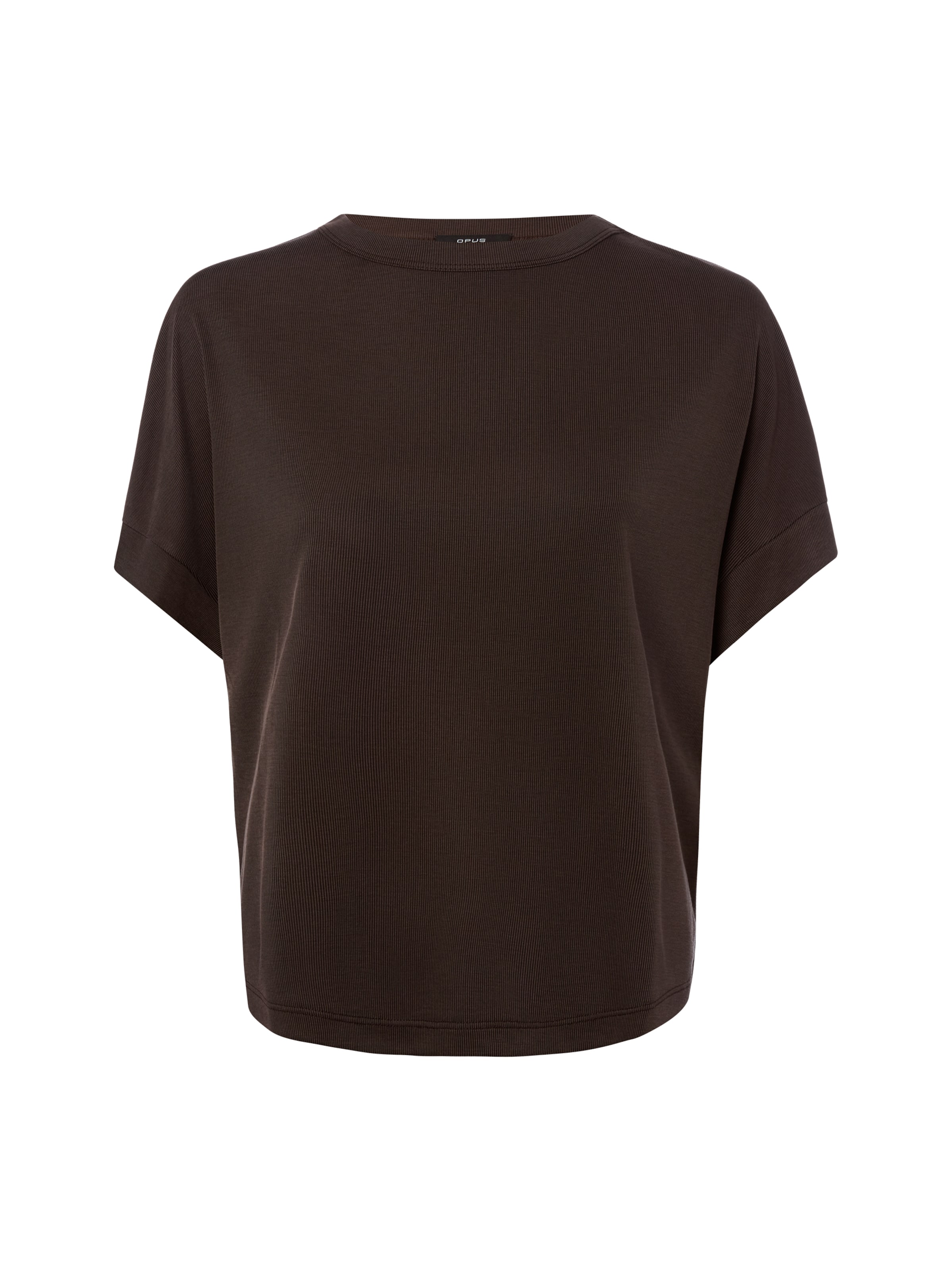 OPUS T-Shirt 'Setama' in Braun: Vorderseite