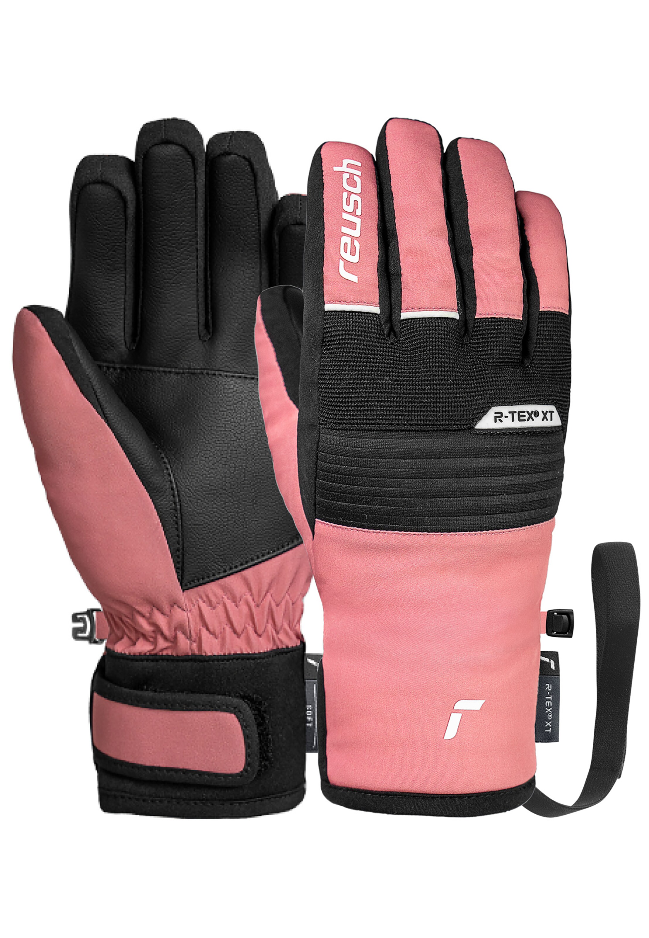 REUSCH Sports gloves 'Benji R-TEX® XT' in Red: front
