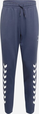 Hummel Workout Pants 'Ray 2.0' in Blue: front