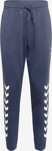 Hummel Workout Pants 'Ray 2.0' in Blue: front