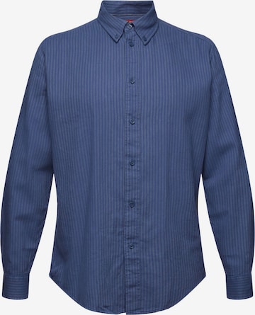 ESPRIT Overhemd in Blauw: voorkant