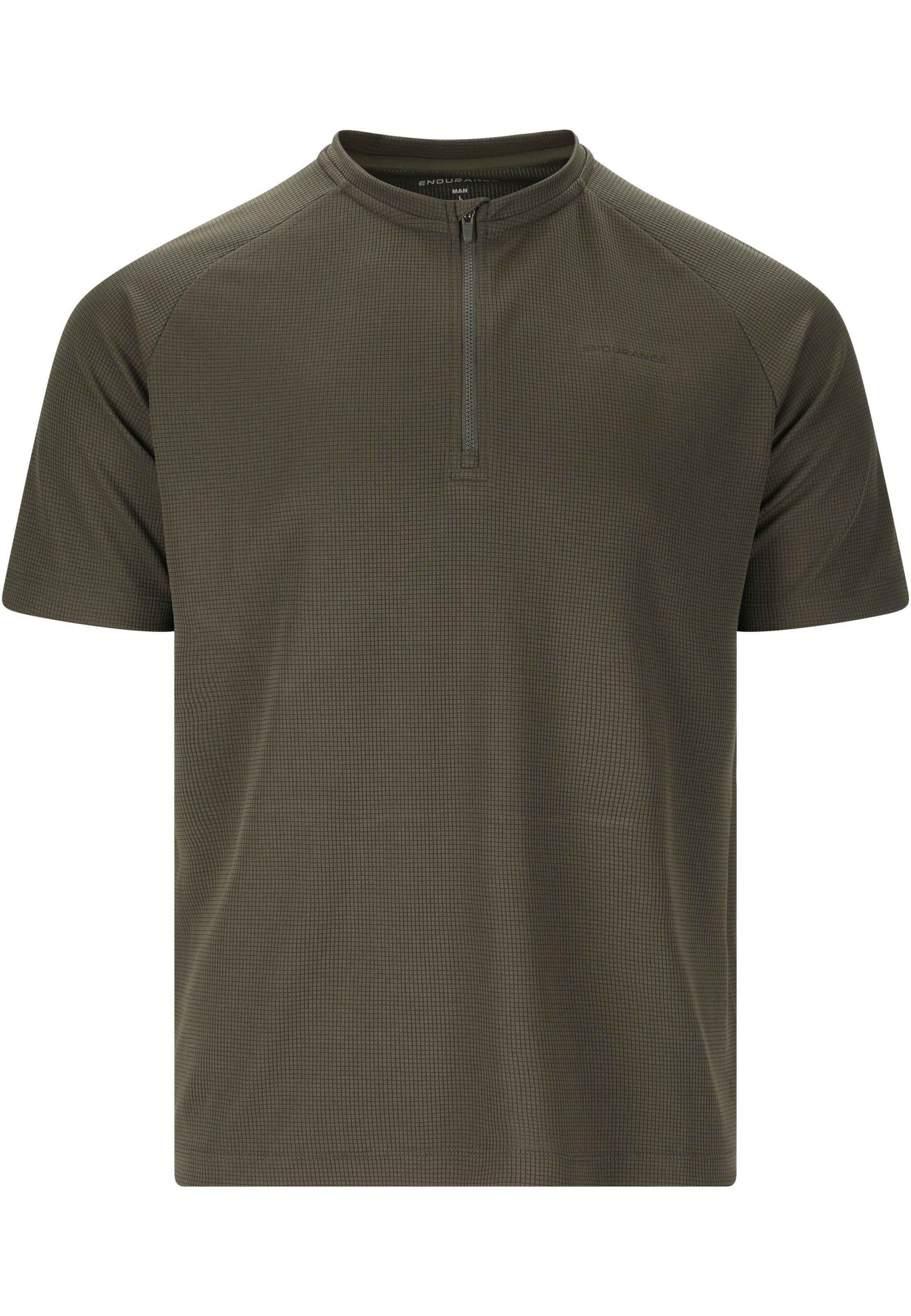 ENDURANCE Functioneel shirt 'Elang' in Groen: voorkant