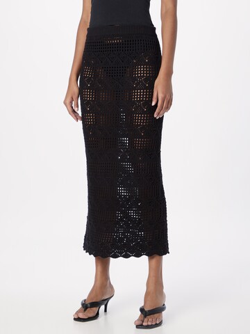 Monki Skirt in Black: front