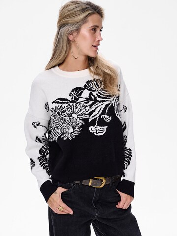 Blue Shadow Sweater in Black