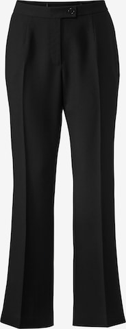 Angel of Style Pleated Pants in Black: front