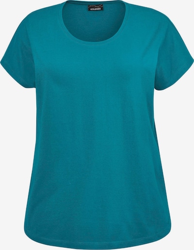 Goldner T-shirt en turquoise, Vue avec produit