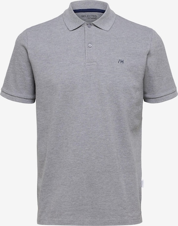 SELECTED HOMME Shirt 'Dante' in Grey: front