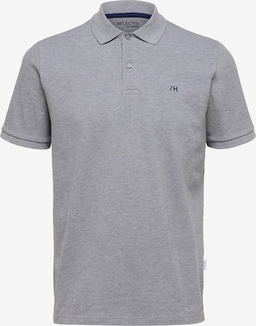 SELECTED HOMME - Camiseta 'Dante' en gris: frente