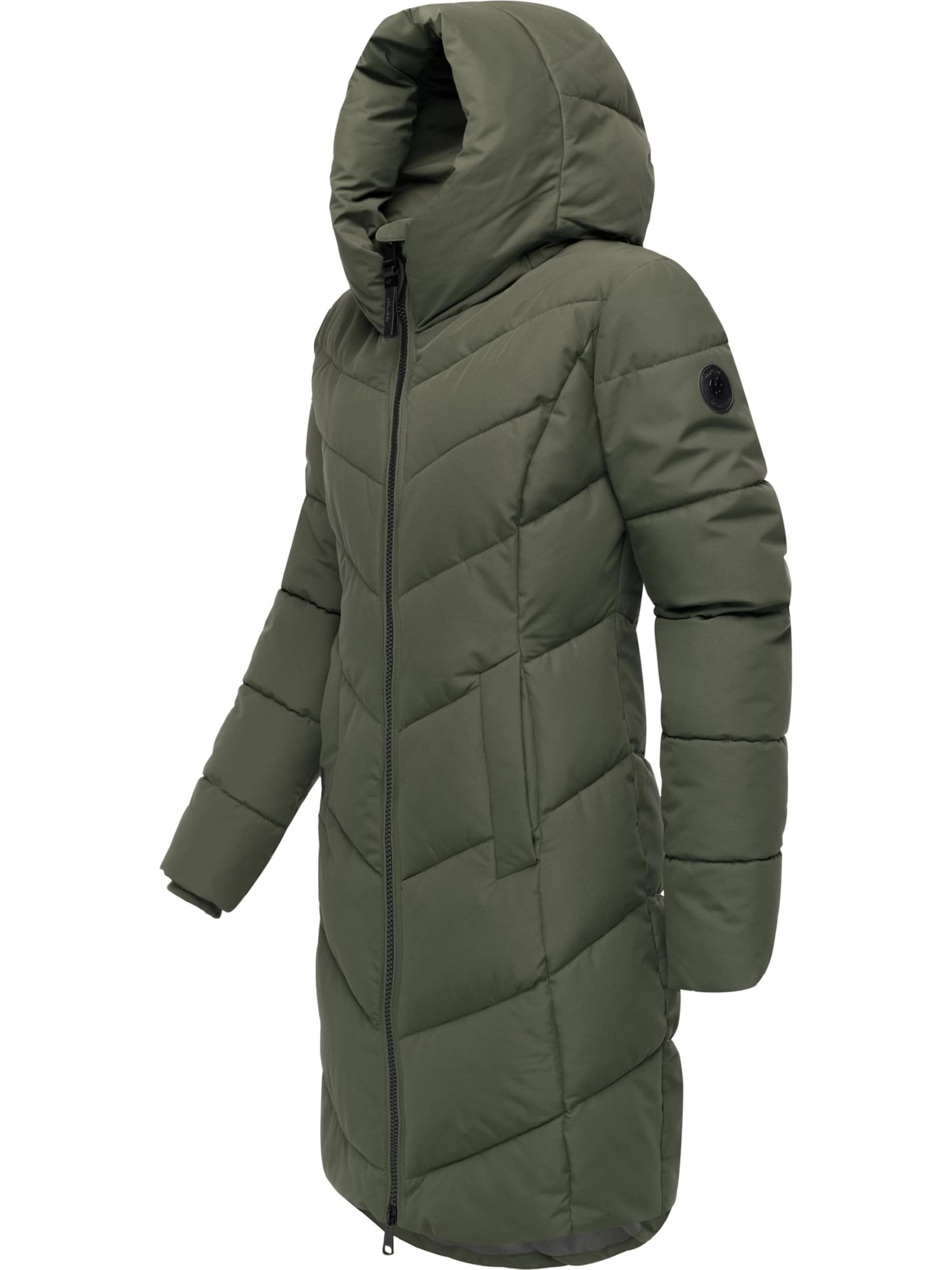 Ragwear Płaszcz zimowy 'Natalin' w kolorze zielony