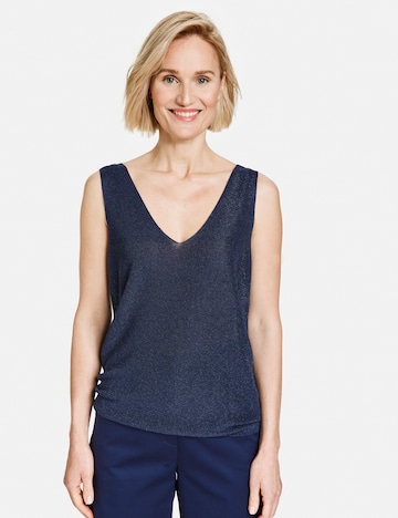 GERRY WEBER Knitted Top in Blue: front