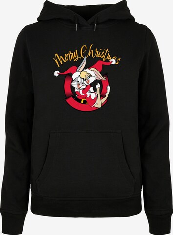 ABSOLUTE CULT Sweatshirt 'Looney Tunes - Lola Merry Christmas' in Zwart: voorkant