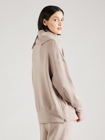 Varley Athletic Sweatshirt 'Priya' in Beige