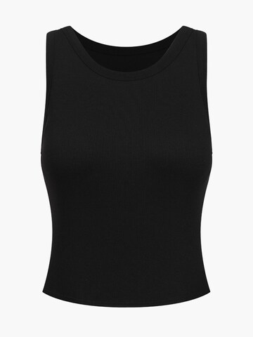 cfab (formerly creamy fabrics) Top 'Tank Bratop'‌‌‌‌‌‌‌‌‌ in Schwarz: Vorderseite